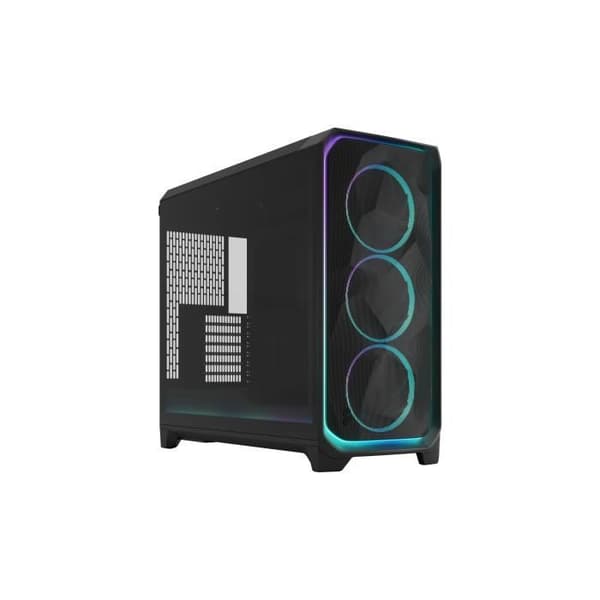 PC-kabinett - FRACTAL DESIGN - Meshify 3 XL Ambience Pro RGB - E-ATX (330 mm) / SSI-EEB / SSI-CEB - 3 fläktar - USB Typ C 20 Svart