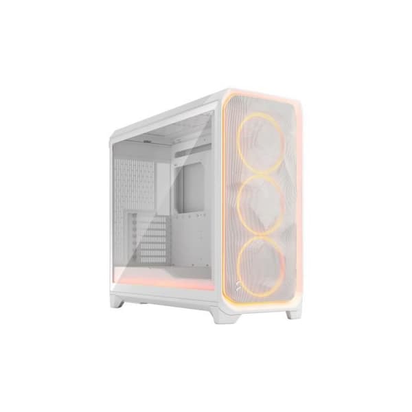 PC-chassi - FRACTAL DESIGN - Meshify 3 XL Ambience Pro RGB TG - E-ATX (330 mm) / SSI-EEB / SSI-CEB - 3 fläktar - USB Typ C