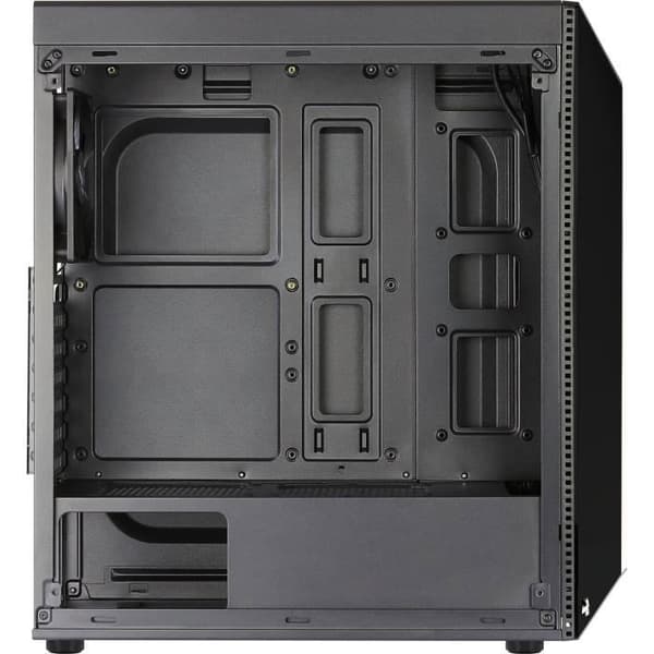 AEROCOOL CASE PC Shard - Medium Tower - Svart - Transparent akryl sidodörr - ATX-format (ACCM-PV14012.11)