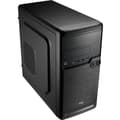 Miniatyrbild 1 av 4: AEROCOOL QS-182 PC-FODRAL - Mini Tower - Svart - Micro ATX-format (ACCS-PQ02014.11)