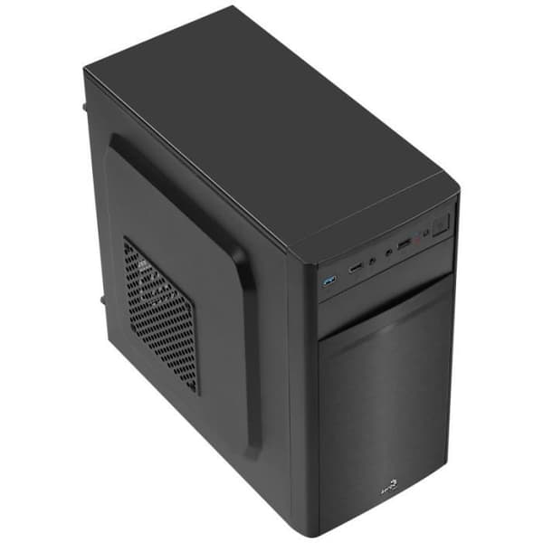 Aerocool CS103 - Micro ATX PC-fodral - 12cm fläkt - Svart