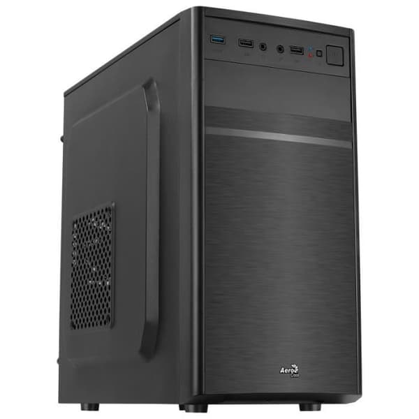 Aerocool CS103 - Micro ATX PC-fodral - 12cm fläkt - Svart