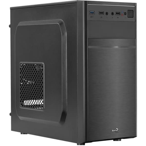 Aerocool CS103 - Micro ATX PC-fodral - 12cm fläkt - Svart