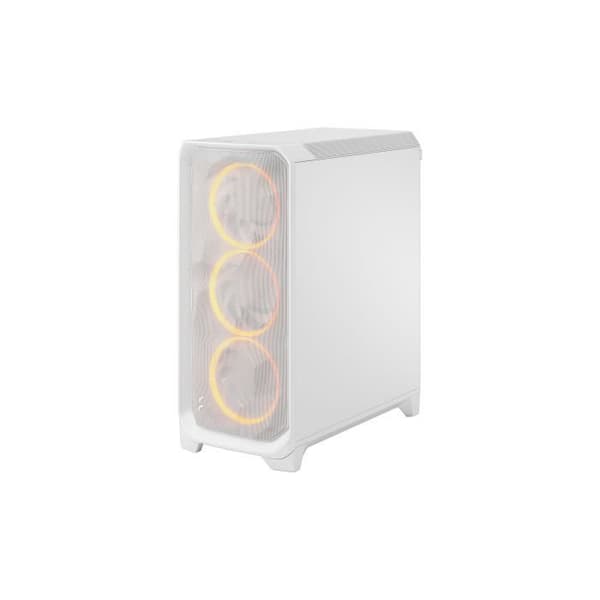PC-chassi - FRACTAL DESIGN - Meshify 3 RGB - E-ATX (277 mm) - 3 fläktar - USB Type C 20 Gbps - Vit