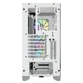 Miniatyrbild 4 av 5: CORSAIR iCUE 4000X RGB PC-fodral - Mid Tower - Härdat glas - Vit (CC9011205WW)