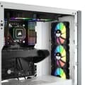 Miniatyrbild 5 av 5: CORSAIR iCUE 4000X RGB PC-fodral - Mid Tower - Härdat glas - Vit (CC9011205WW)