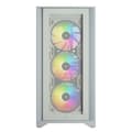 Miniatyrbild 2 av 5: CORSAIR iCUE 4000X RGB PC-fodral - Mid Tower - Härdat glas - Vit (CC9011205WW)