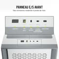 Miniatyrbild 5 av 6: CORSAIR 4000D Airflow PC-fodral - Mid Tower - Härdat glas - Vit (CC9011201WW)