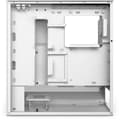 Miniatyrbild 1 av 4: Mellanstor kompakt ATX-chassi - NZXT - CC-H52FW-01 - H5 Flow - Vit