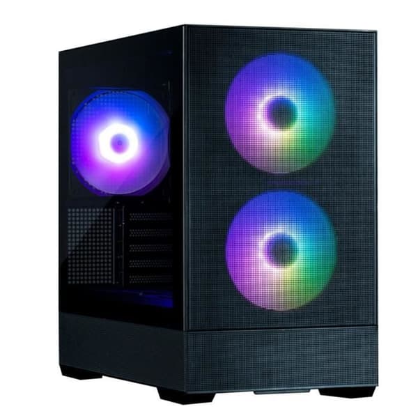 Mini Tower PC-fodral utan strömförsörjning - ZALMAN P30 AIR (Svart) - Micro ATX/Mini-ITX - 3x140 mm A-RGB - Mesh - USB-C/3.0/HD Audio