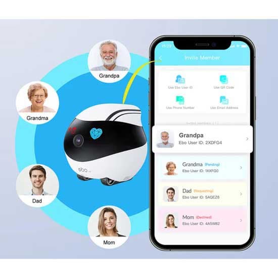 Enabot Ebo Air Companion Robot