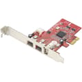 Miniatyrbild 2 av 2: Renkforce 3 Port FireWire 800 kontrollerkort PCIe