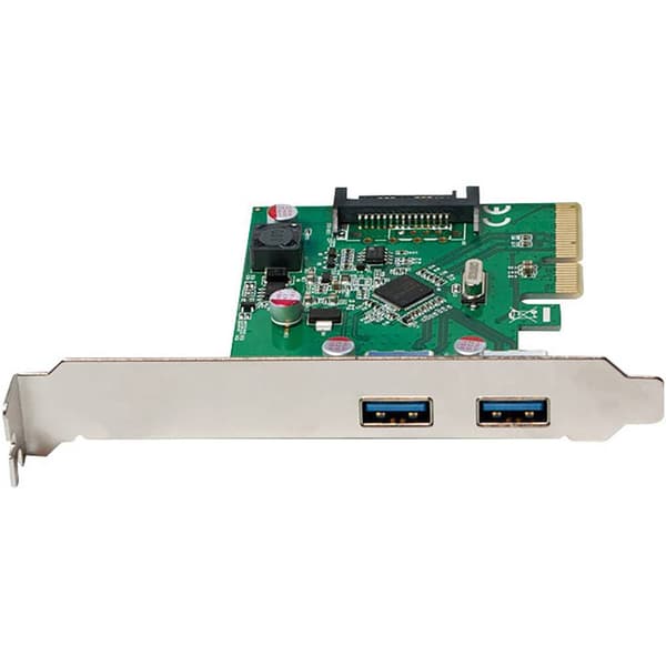 LogiLink PC0080 2 Port USB 3.1 kontrollerkort USB-A PCIe