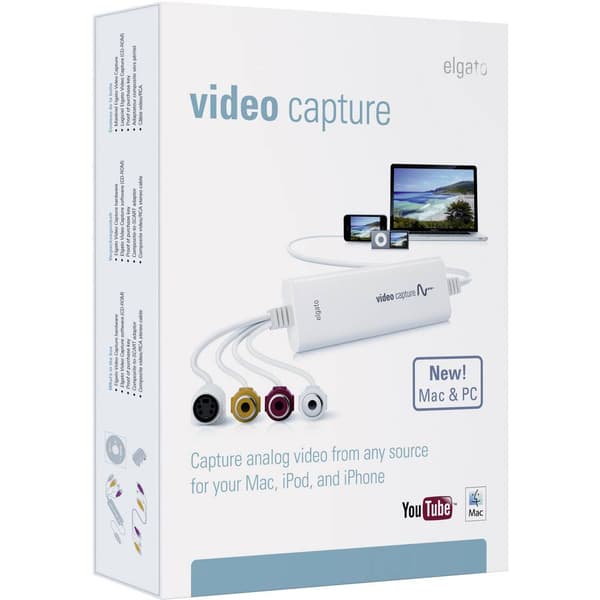 Elgato VIDEO CAPTURE F/ PC AND MAC Video Grabber