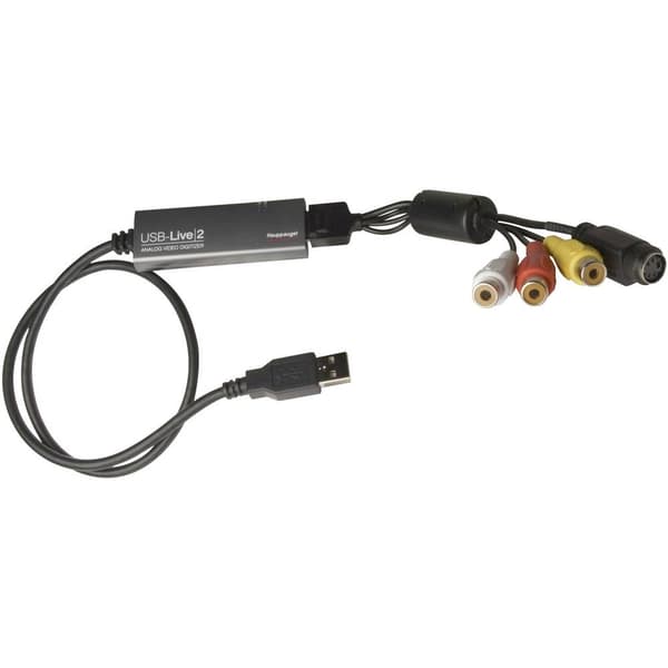 Hauppauge WIN TV USB-Live2 Video Grabber inkl. videoredigeringsprogram, Plug & Play