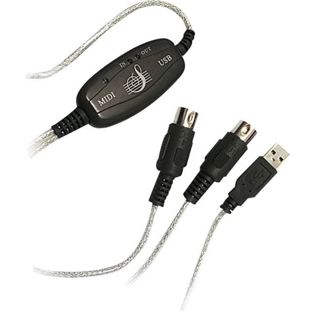 USB-Midi-kabel Renkforce
