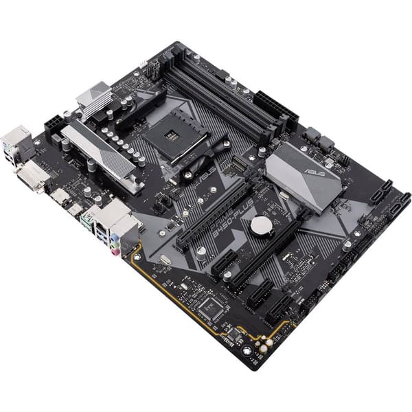 Asus Prime B450-Plus Moderkort Sockel AMD AM4 Formfaktor ATX Moderkort-chipset AMD® B450