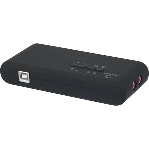Renkforce RF-4355800 7.1 Externt ljudkort Digital utgång, extern volymkontroll
