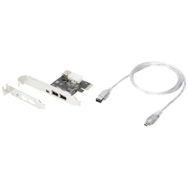 Digitus DS-30201-5 3+1 Port FireWire 400 kontrollerkort FireWire 400 PCIe