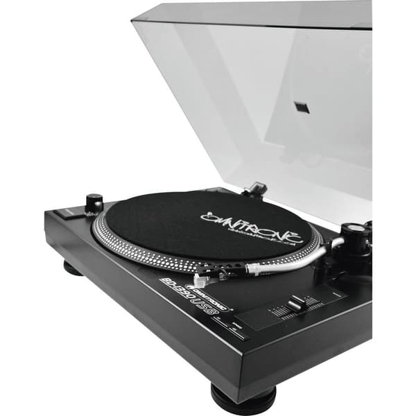 Omnitronic BD-1390 USB-skivspelare Remdrift Svart