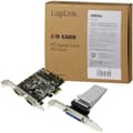 Miniatyrbild 3 av 3: LogiLink PC0033 Seriell/Parallell-instickskort Parallel (IEEE 1284), Seriell (9-pol) PCIe