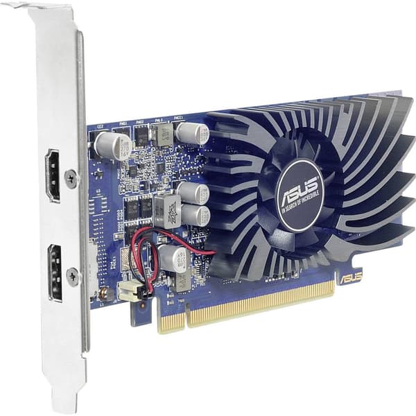 Asus Grafikkort Nvidia GeForce GT1030 2 GB GDDR5 PCIe HDMI, DisplayPort Låg profil