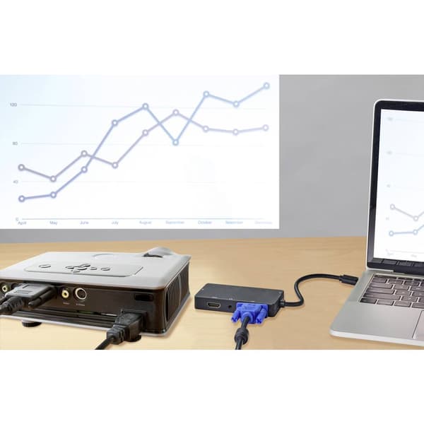 Renkforce Externt grafikkort USB 3.2 Gen 1 HDMI, DVI, VGA