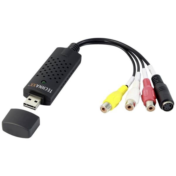 Technaxx TX-20 Video Grabber Plug & Play, inkl. videoredigeringsprogram