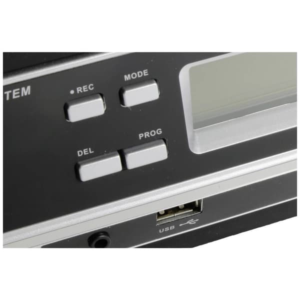 Technaxx TX-22+ USB-skivspelare Remdrift Svart