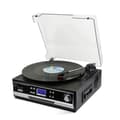 Miniatyrbild 6 av 9: Technaxx TX-22+ USB-skivspelare Remdrift Svart