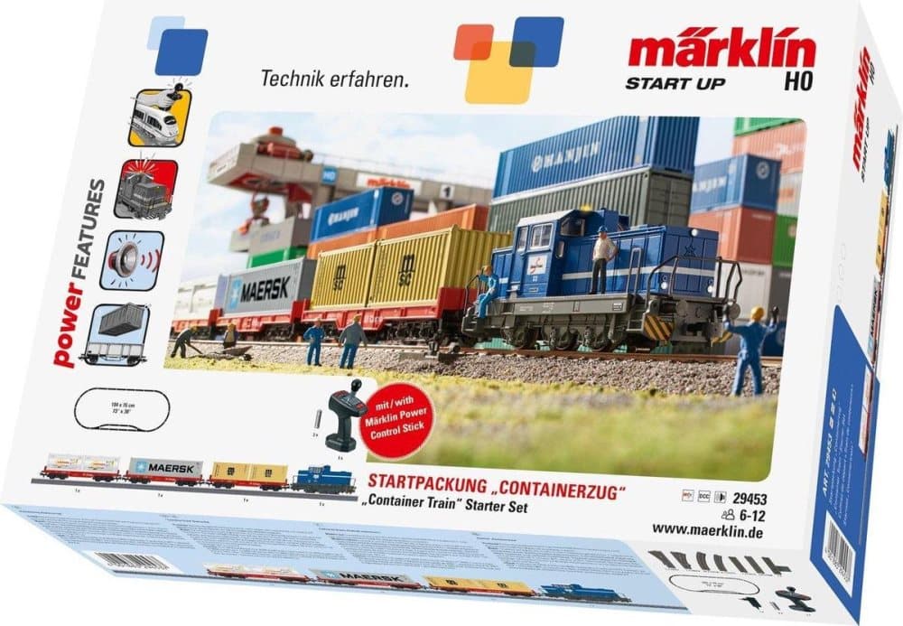 Märklin 29453 H0 Start up - containertåg startsats