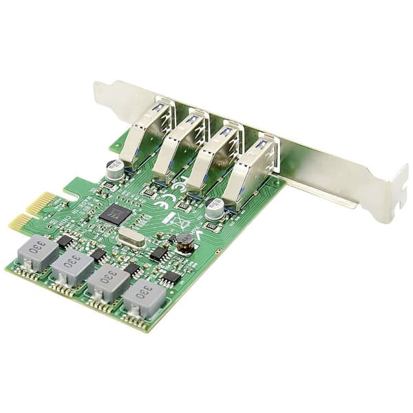 Digitus DS-30226 4 Port PCI-Express-kort USB, USB 1.1, USB 2.0, USB 3.0, USB-A PCIe