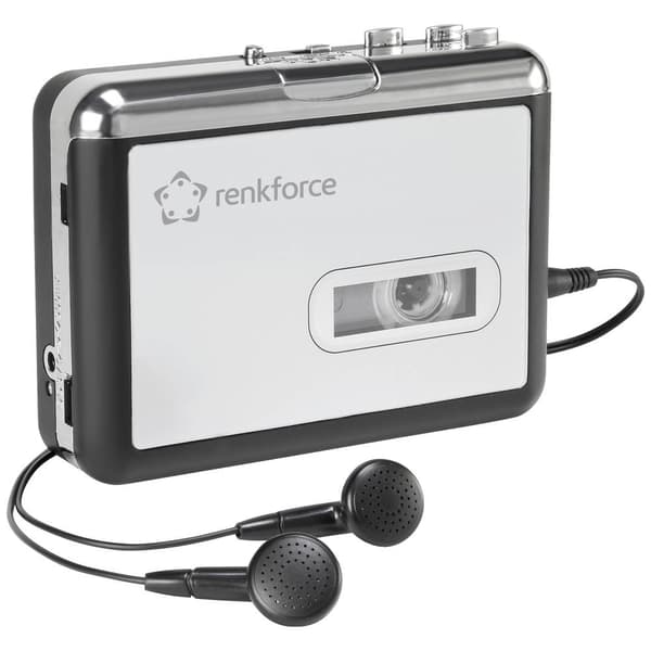 Renkforce RF-CP-170 Kassett-digitaliserare inkl. hörlurar