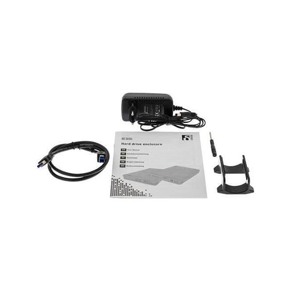 Fuj:tech USB 3.0 hårddiskfodral 3,5" SATA