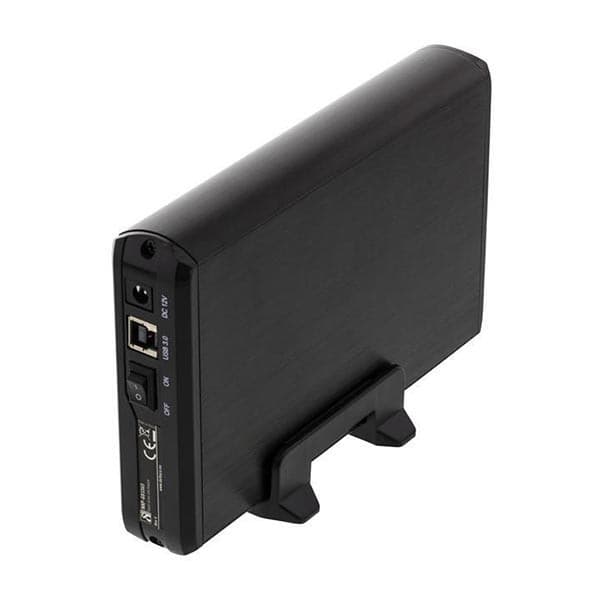 Fuj:tech USB 3.0 hårddiskfodral 3,5" SATA Svart