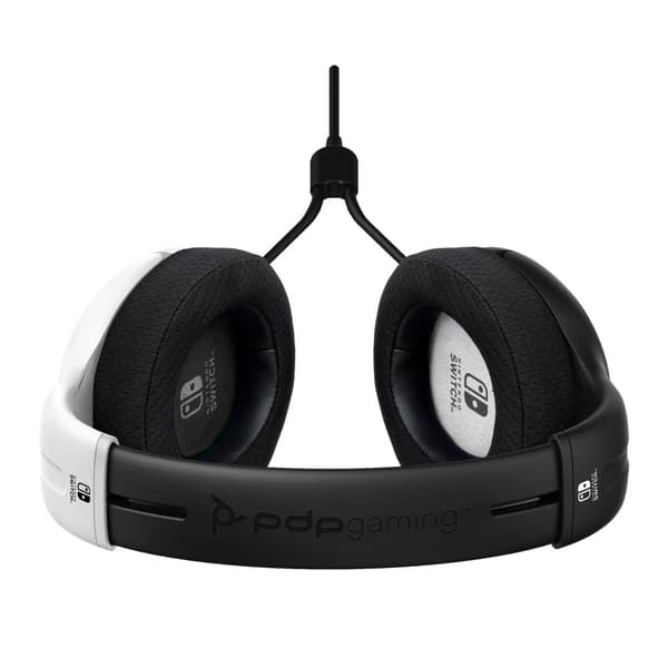 PDP Gaming LVL40 Nintendo Switch Stereo Gaming Headset - Sort/Hvid