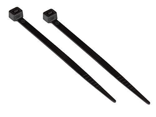 Kabelbindere 150 mm x 3,6 mm, sorte, UL, UV-resistente, -40 °C til +85 °C, pakke med 100, god forbindelse (KAB-15S36)
