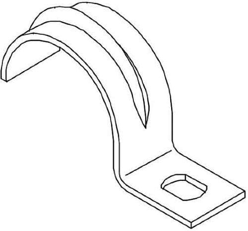OBO Bettermann 1003259 monteringstillbehör 1 stycke metall (1003259)