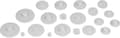 Miniatyrbillede 1 af 4: Reely Plastic Spur gear Modultype: 0,5 Antal tænder: 20, 30, 40, 50, 60 1 stk.