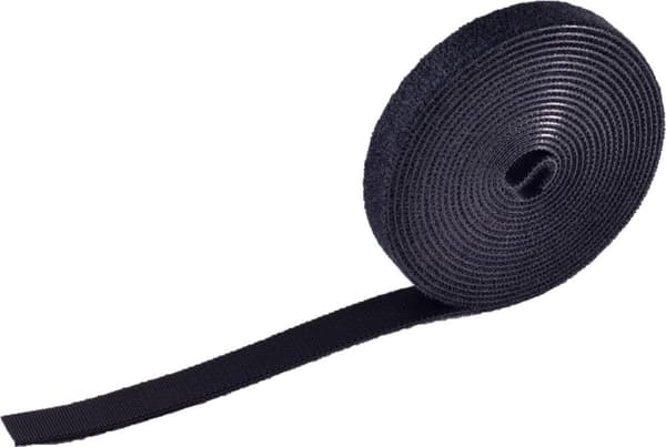 S-Conn 18-10008 hihnanippuside Musta 1kpl Johdinside (18-10008)