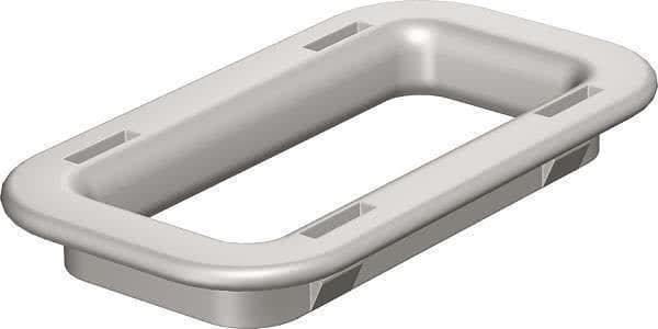 OBO Bettermann kabelbeskyttelsesring KSR-915 lysegrå 28x58mm (6066704)