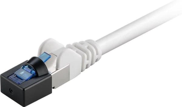Goobay RJ45 (v) termineringsdæksler til RJ45 (m) stik uden kabelklemme - 10 stykker / sort