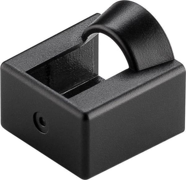 Goobay RJ45 (v) termineringsdæksler til RJ45 (m) stik uden kabelklemme - 10 stykker / sort