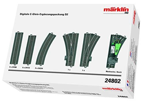 Märklin 24802 Mallin rautatien varaosa ja lisävarustetela (24802) musta