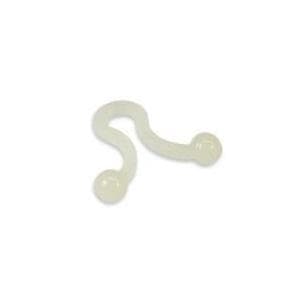 InLine - Kabelbindere - Twist - 3,5-5 mm - Naturlig - (pakke med 100) (59966M)