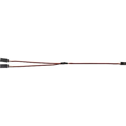 Reely Servo Y-kabel [2X Futaba han - 1x JR hun] 30,00 cm 0,14 mm²