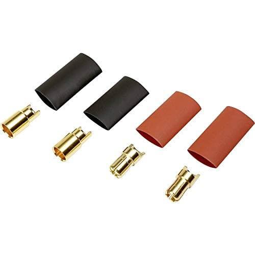 Reely 1373193 Batteristik 6mm Forgyldt 2 Par
