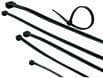ACT Nippusiteet - musta, pituus 203 mm, leveys 4,6 mm. Pituus: 203 mm Nippuside musta 203/4,6 mm (CT1055)