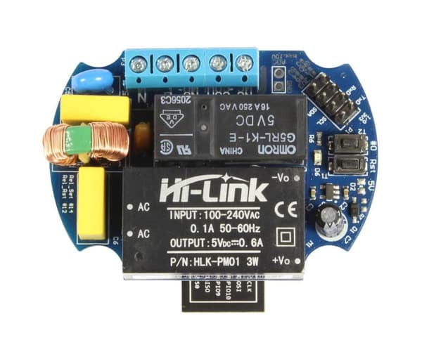 4duino IoT WLAN relæ forsænket (ALL-ESP8266-IoT relæ)