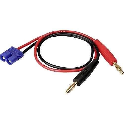 Reely ladekabel [2X bananstik 4 mm - 1x EC3 stik] 0,30 m 2 mm² RE-6799029